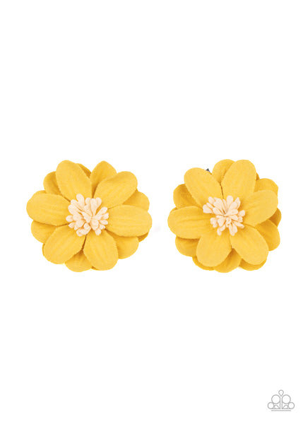 You GROW Girl - Yellow Hair Clip