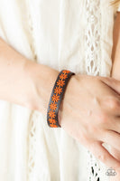 Wildflower Wayfarer - Orange Bracelet