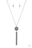 Rhinestone Revolution - Black Necklace