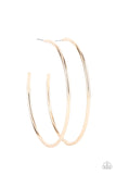 Mega Metro - Gold Hoop Earring