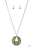 Chromatic Couture - Green Necklace