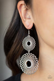 Regal Roulette - White Earring