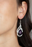 Dancefloor Diva - Purple Earring