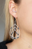 Rippling Rapport - Black Earring