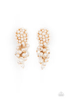 Fabulously Flattering - Gold Post Earring