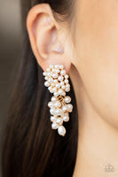 Fabulously Flattering - Gold Post Earring