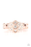 Floral Frou-Frou - Copper Ring
