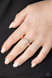Floral Frou-Frou - Copper Ring