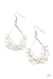 Marina Banquet - White Earring