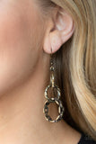 Shameless Shine - Brass Earring
