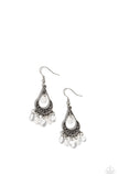 Beachside Ballroom - White Earring