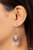 Beachside Ballroom - White Earring