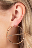 Dynamic Diameter - Gold Post Earring