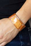 Geo Glamper - Brown Bracelet