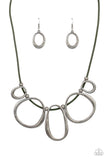 Historical Hipster - Green Necklace
