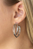 City Contour - Silver Hoop Earring