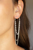 Vintage VIP - White Post Earring