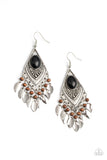Earthy Etiquette - Black Earring