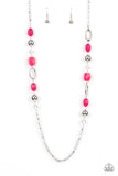 Vivid Variety - Pink Necklace
