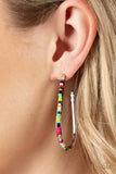 Beaded Bauble - Multi Hoop Earring