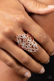 Fiery Foliage - Copper Ring