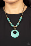 Oasis Goddess - Brass Necklace