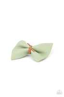 Home Sweet HOMESPUN - Green Hair Clip