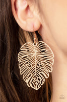 Palm Palmistry - Gold Earring