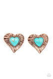 Rustic Romance - Copper Post Earring