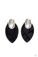 Wildly Workable - Black Post Earring