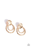 Ancient Arts - Gold Post Earring