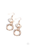 Metro Machinery - Gold Earring