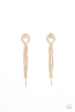 Luxury Lasso - Gold Post Earring