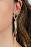 Luxury Lasso - Gold Post Earring
