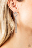 Luxury Lasso - White Post Earring