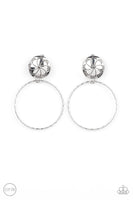 Rural Renewal - Silver Clip-on Earring