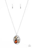 Scandalously Scattered - Brown Necklace