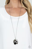 Scandalously Scattered - Black Necklace
