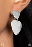 Cowgirl Crush - Silver Clip-on Earring