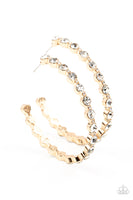 Royal Reveler - Gold Hoop Earring