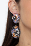 Flaky Fashion - Orange Post Earring