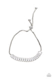 Glitz and Glimmer - White Bracelet