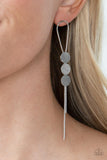 Bolo Beam - Silver Post Earring