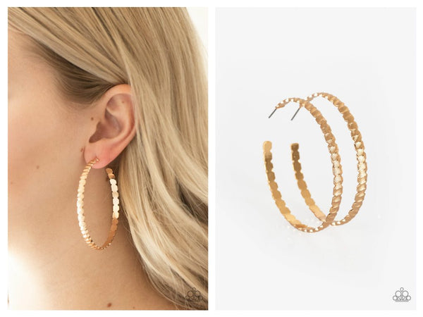 Totally Off The HOOP - Gold Hoop Earring