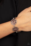 Blooming Bling - Purple Bracelet
