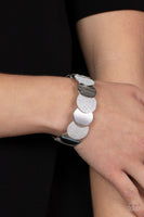 Demurely Disco - Silver Bracelet