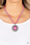 Sahara Suburb - Pink Necklace