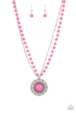 Sahara Suburb - Pink Necklace