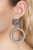 Playfully Prairie - White Post Earring