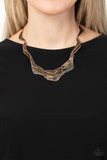 Mixed Metal Mecca - Copper Necklace